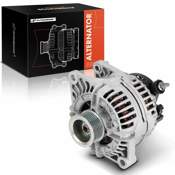 Alternator 136A 12V Clockwise 7-Groove Pulley A-Premium APALT1032