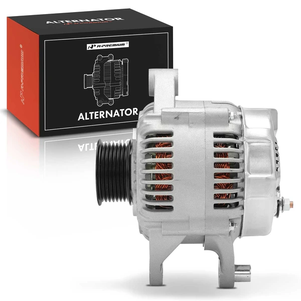 2001-2003 Dodge Ram 2500 Van Alternator 136A 12V Clockwise 7-Groove Pulley A-Premium APALT683