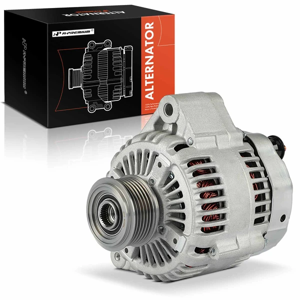 Alternator 100A 12V Clockwise 6-Groove Pulley A-Premium APALT1035