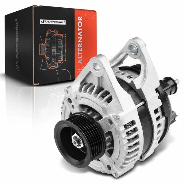 Alternator 130A 12V Clockwise 6-Groove Pulley A-Premium APALT368