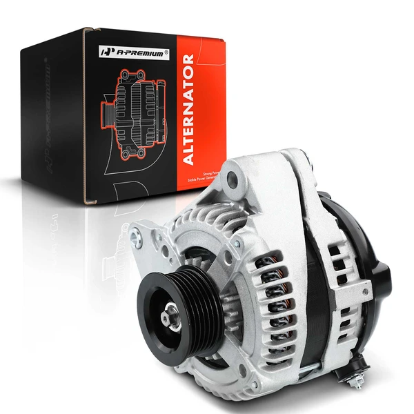 2006-2007 Lexus LX470 Alternator 130A 12V Clockwise 6-Groove Pulley A-Premium APALT389