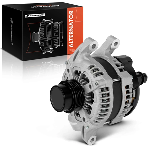 Alternator 220A 12V Clockwise 4-Groove Pulley A-Premium APALT1222