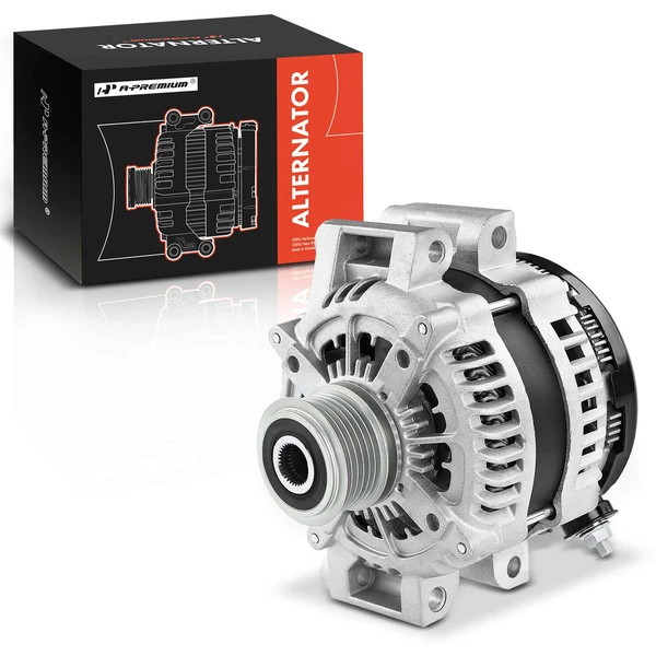 2014-2018 Jeep Grand Cherokee Alternator 220A 12V Clockwise 6-Groove Pulley A-Premium APALT407