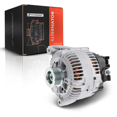 Alternator 170A 12V CW 6-Groove Clutch Pulley