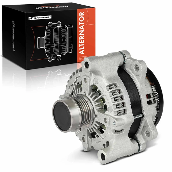 Alternator 240A 12V CCW 6-Groove Decoupler Pulley for 2020-2023 Jeep Gladiator