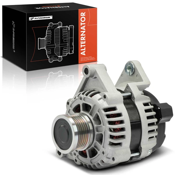 2012-2020 Chevrolet Sonic Alternator 100A 12V Clockwise 6-Groove Pulley A-Premium APALT1087