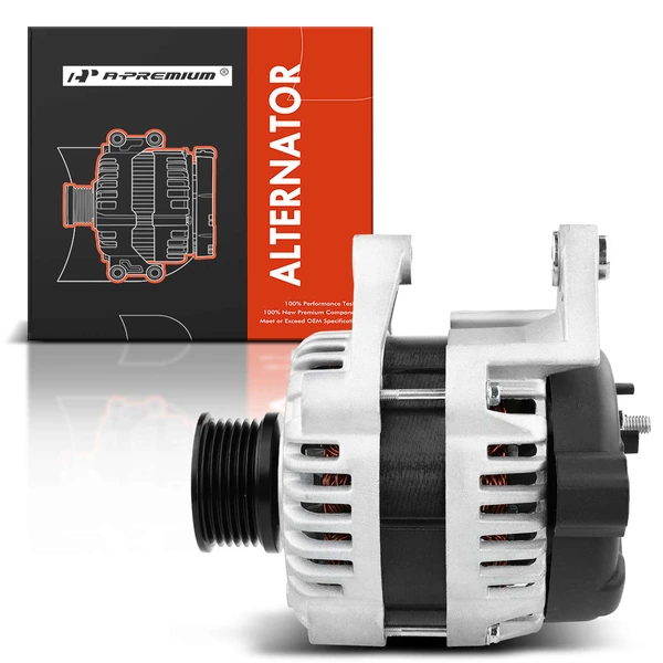 Alternator 100A 12V Clockwise 6-Groove Pulley A-Premium APALT415