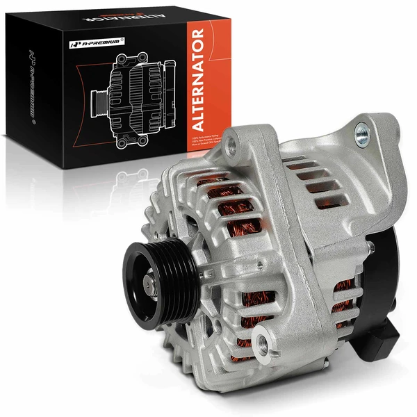 Alternator 220A 14V Clockwise 6-Groove Pulley A-Premium APALT1283