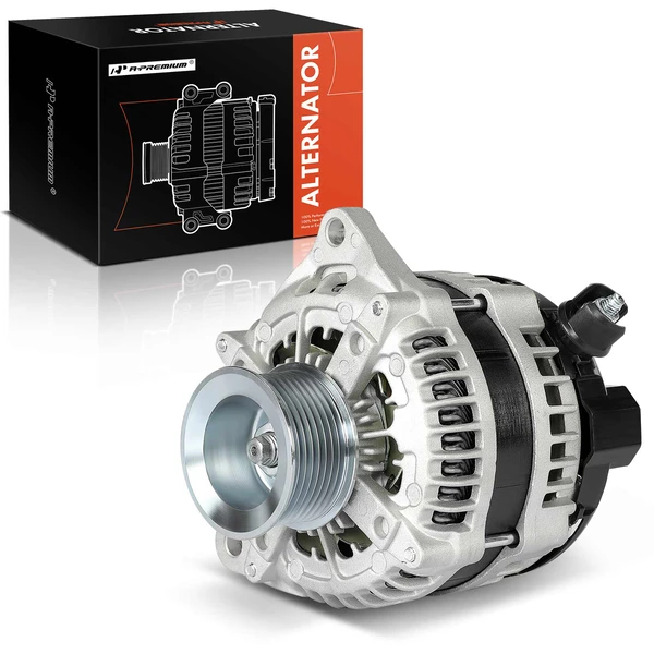 2017-2022 Ford F-550 Super Duty Alternator 175A 12V Clockwise 8-Groove Pulley A-Premium APALT1234