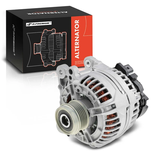 Alternator 140A 12V Clockwise 5-Groove Pulley A-Premium APALT420