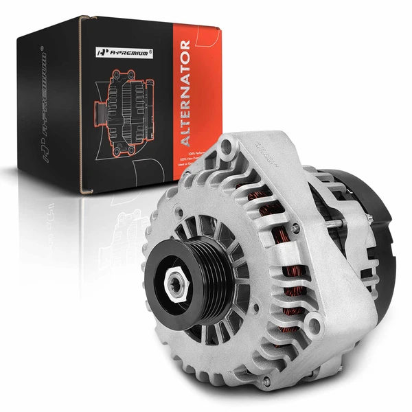 Alternator 145A 12V Clockwise 6-Groove Pulley A-Premium APALT428