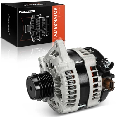 Alternator 215A 12V CW 6-Groove Decoupler Pulley