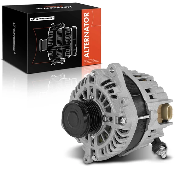 Alternator 130A 12V Clockwise 6-Groove Pulley A-Premium APALT1098