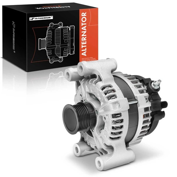 2020-2023 Jeep Wrangler Alternator 240A 12V Counterclockwise 6-Groove Pulley A-Premium APALT1272