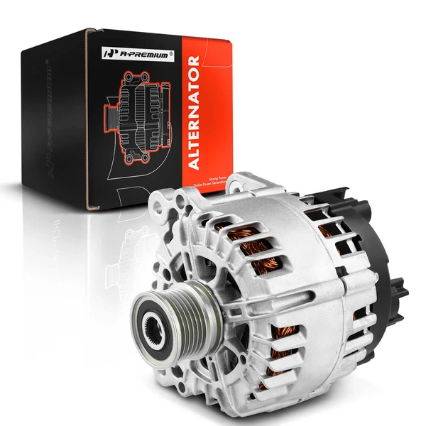 Alternator 140A 12V Clockwise 6-Groove Pulley A-Premium APALT439