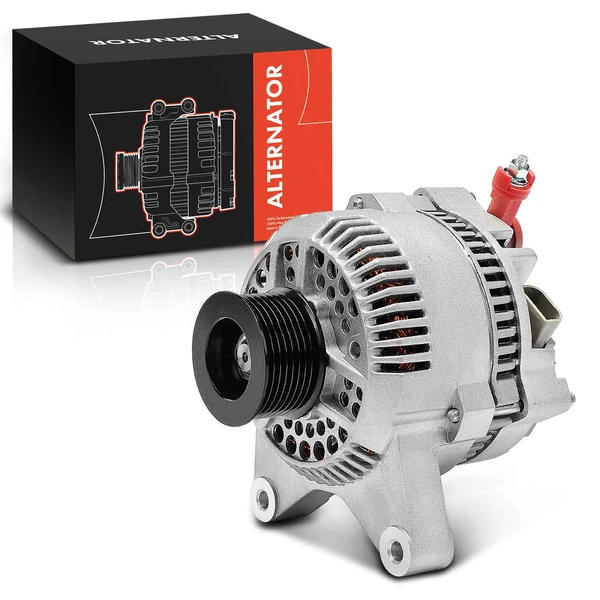Alternator 95A 12V CW 8-Groove Pulley for 2003-2005 Ford E-150 Club Wagon