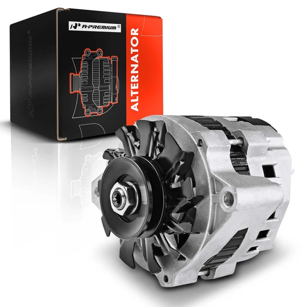 1988-1990 Chevrolet Caprice Alternator 105A 12V Clockwise 1-Groove Pulley A-Premium APALT491