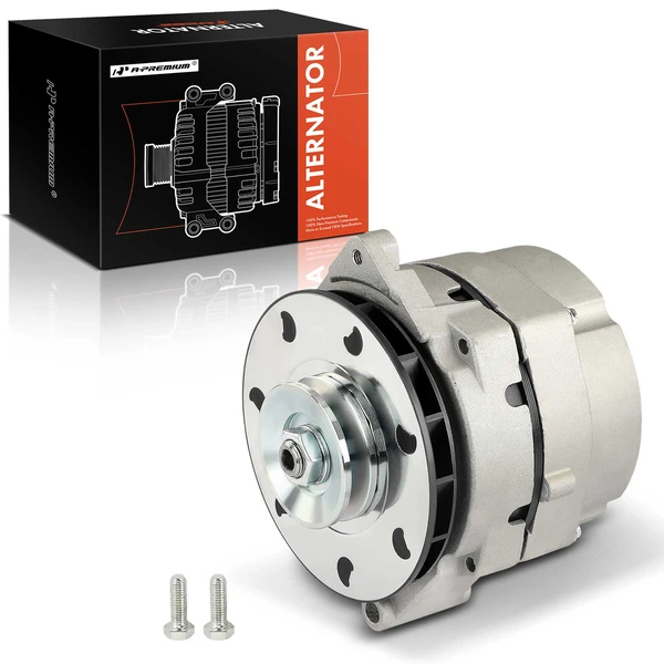 1985-1986 Chevrolet S10 Blazer Alternator 94A 12V Clockwise 1-Groove Pulley A-Premium APALT1101