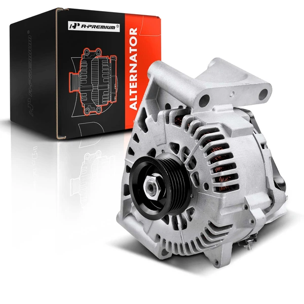 2005-2007 Mercury Montego Alternator 130A 12V Clockwise 6-Groove Pulley A-Premium APALT605