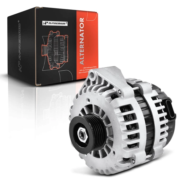 2003-2005 GMC C4500 Topkick Alternator 150A 12V Clockwise 6-Groove Pulley A-Premium APALT622