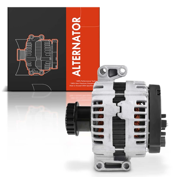 1993-1996 Chevrolet Caprice Alternator 140A 12V Clockwise 6-Groove Pulley A-Premium APALT512