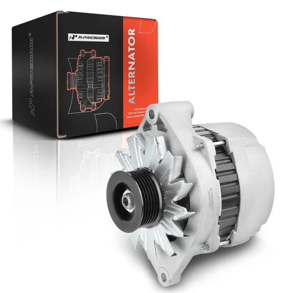 1993-1994 Pontiac Firebird Alternator 124A 12V Clockwise 6-Groove Pulley A-Premium APALT513