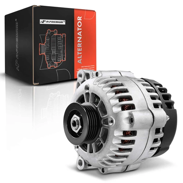 1996-1998 Chevrolet Cavalier Alternator 105A 12V Clockwise 5-Groove Pulley A-Premium APALT528