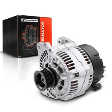 1993-1998 Volkswagen Jetta Alternator 70A/90A 12V Clockwise 6-Groove Pulley A-Premium APALT529