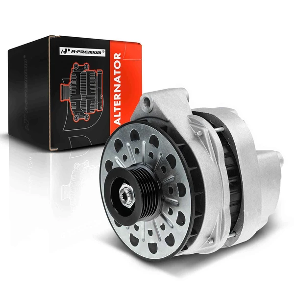 1998-2000 Chevrolet Express 3500 Alternator 140A 12V Clockwise 6-Groove Pulley A-Premium APALT536
