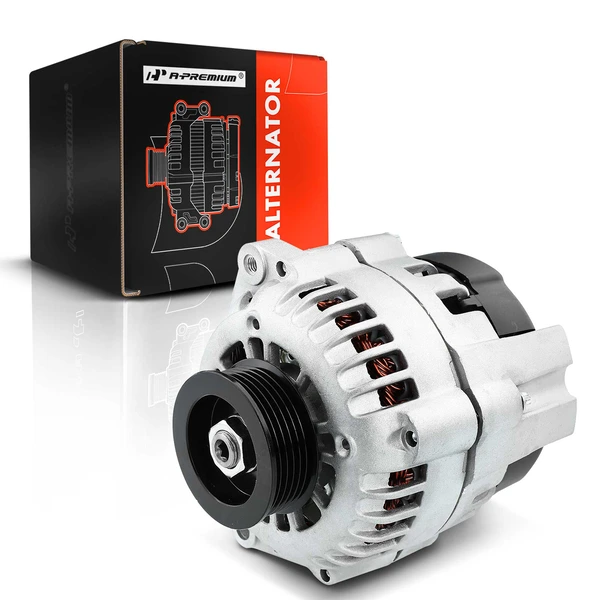 1998-2003 GMC Sonoma Alternator 100A 12V Clockwise 6-Groove Pulley A-Premium APALT543