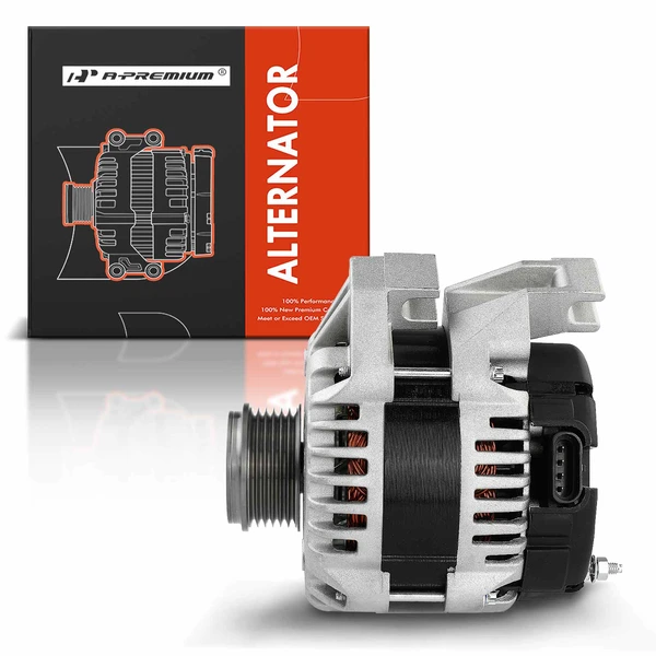 Alternator 125A 12V Clockwise 6-Groove Pulley A-Premium APALT546