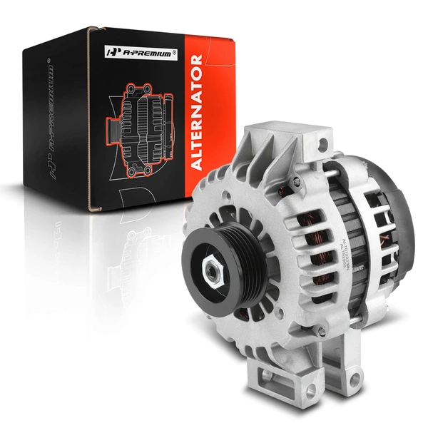 2003-2005 Isuzu Ascender Alternator 150A 12V Clockwise 6-Groove Pulley A-Premium APALT574