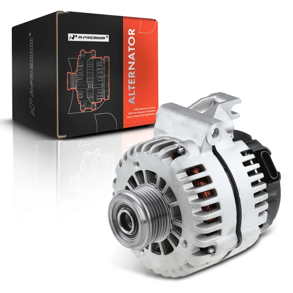 Alternator 125A 12V Clockwise 6-Groove Pulley A-Premium APALT576