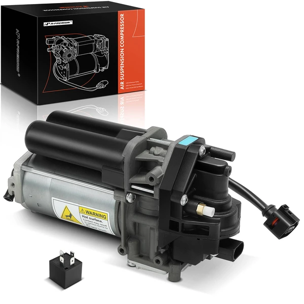 Air Suspension Compressor Pump with Relay for 2019-2024 Porsche Cayenne