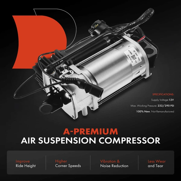 Air Suspension Compressor for Audi Q7 Porsche Porsche Touareg