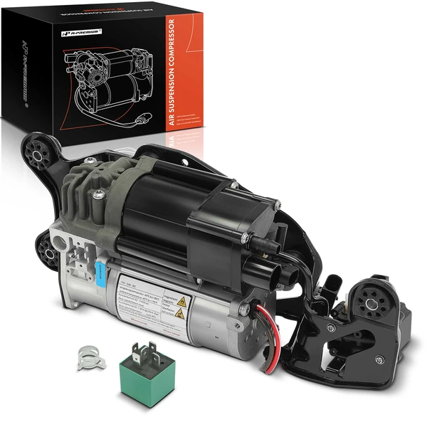 Air Suspension Compressor with Bracket for BMW X5 2014-2018 X6