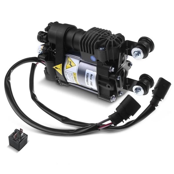 Air Suspension Compressor for Porsche Macan 2015-2018 with Relay
