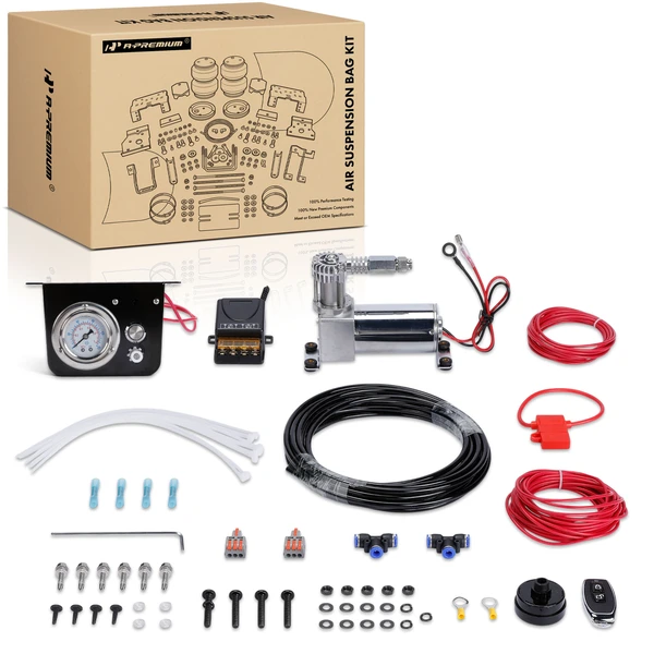 Air Suspension Bag Kit with Dash Panel for Ram ProMaster City 2015 L4 2.4L 4-Door