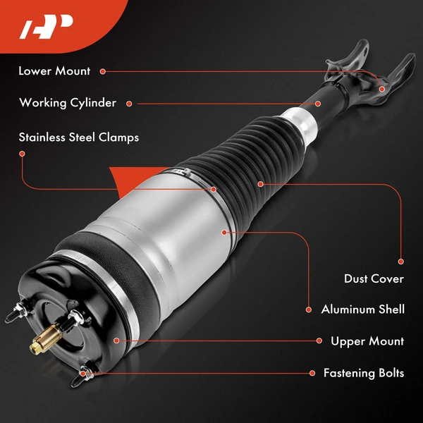 Front Driver Air Suspension Strut for Jeep Grand Cherokee 2011-2016 SUV