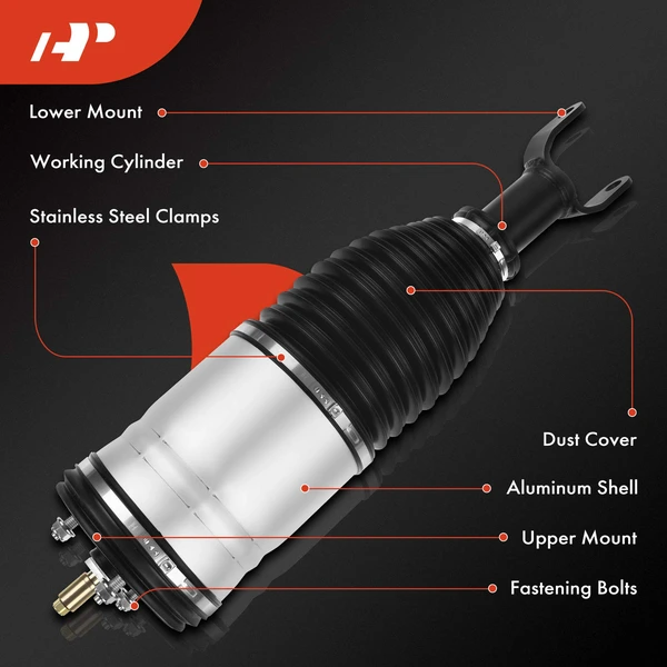 Front Driver or Passenger Air Suspension Strut for Ram 1500 2013-2018