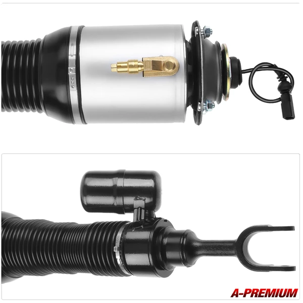 2 Pcs Front Air Suspension Strut for Bentley Continental 03-18 VW Phaeton 04-06