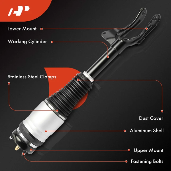 Front Passenger Air Suspension Strut for Jeep Grand Cherokee 2016-2021