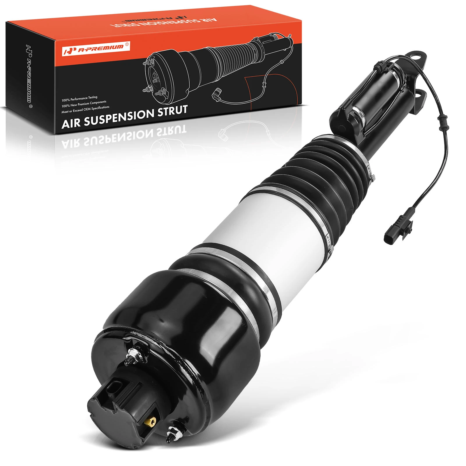 The A-premium Front Passenger Air Suspension Strut for Mercedes-Benz W211 C219 E320 E350 E500 Image 