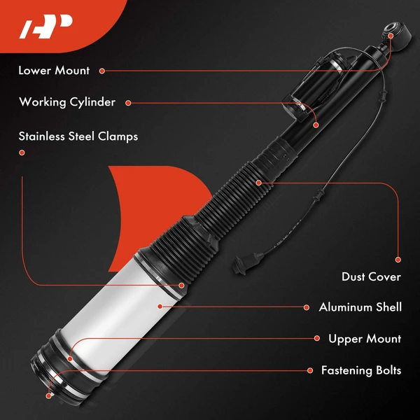 Rear Driver or Passenger Air Suspension Strut for Mercedes-Benz W220 S430 S500