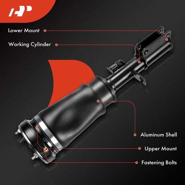 Front Passenger Air Suspension Strut for BMW E53 X5 2000-2006 Sport Utility