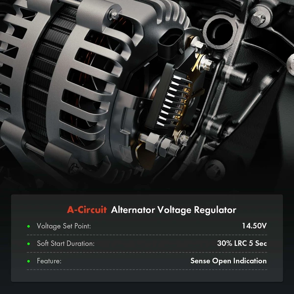 Alternator Voltage Regulator for Nissan Quest Mercury	Villager 1999-2002 15.50V