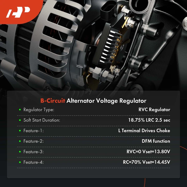 Alternator Regulator for Chevrolet Sonic 2012-2020 Spark 2016-2020 L4 1.4L 1.8L