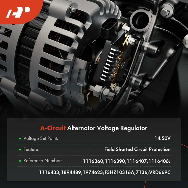 A-Premium APAVR025 Alternator Voltage Regulator