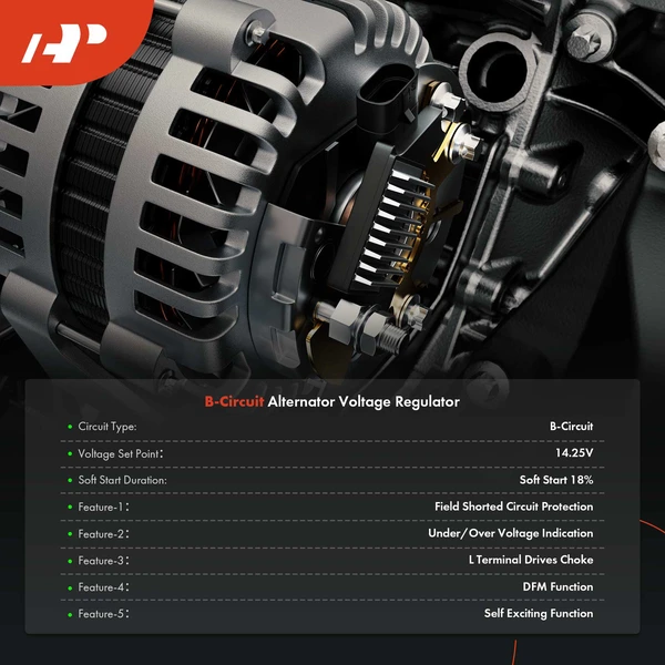 14V Alternator Voltage Regulator for Volkswagen Touareg 2005-2008 Porsche Cayenne