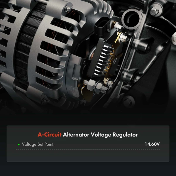 Alternator Voltage Regulator for Nissan Sentra 1991-1992 L4 1.6L A-Circuit 14.60V